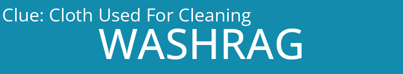 Cloth Used For Cleaning