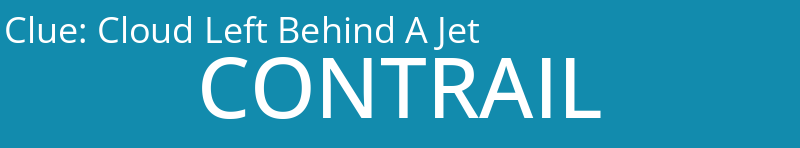Cloud Left Behind A Jet