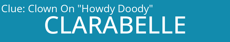 Clown On "Howdy Doody"