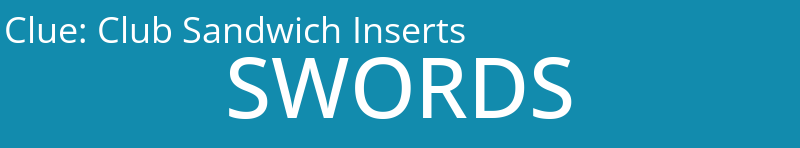 Club Sandwich Inserts