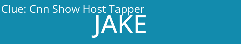 Cnn Show Host Tapper