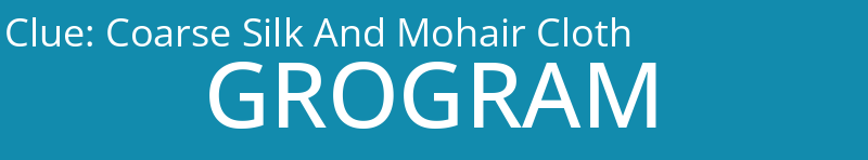 Coarse Silk And Mohair Cloth