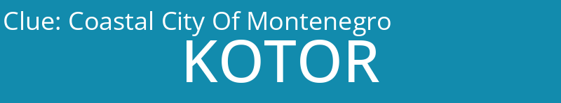 Coastal City Of Montenegro