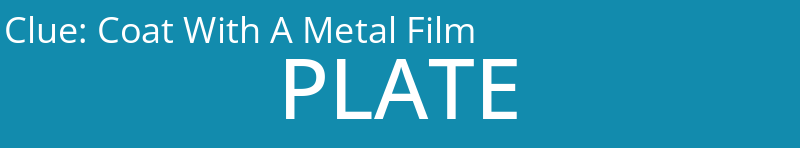 Coat With A Metal Film