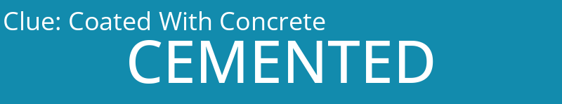 Coated With Concrete
