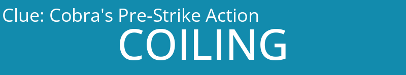 Cobra's Pre-Strike Action