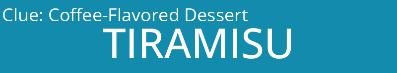 Coffee-Flavored Dessert
