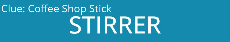 Coffee Shop Stick