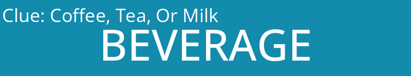 Coffee, Tea, Or Milk