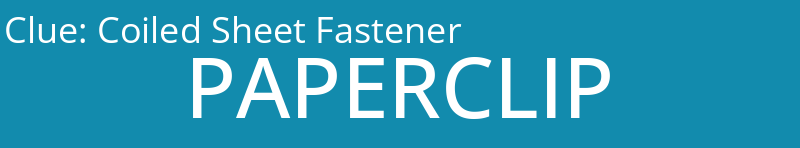 Coiled Sheet Fastener