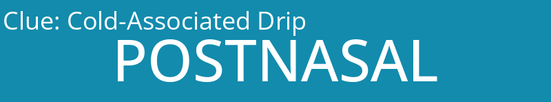 Cold-Associated Drip