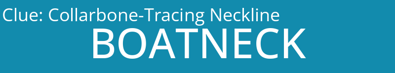 Collarbone-Tracing Neckline