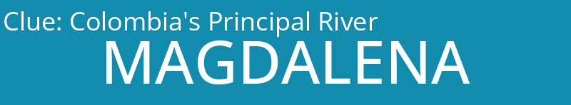 Colombia's Principal River