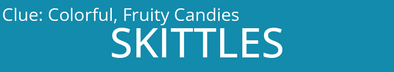 Colorful, Fruity Candies