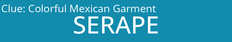 Colorful Mexican Garment