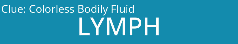 Colorless Bodily Fluid