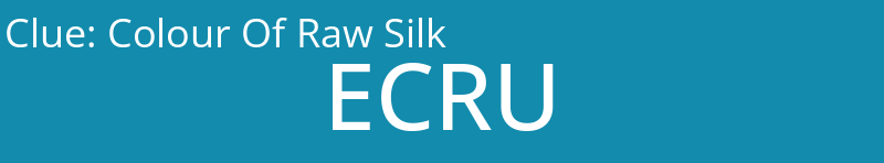 Colour Of Raw Silk