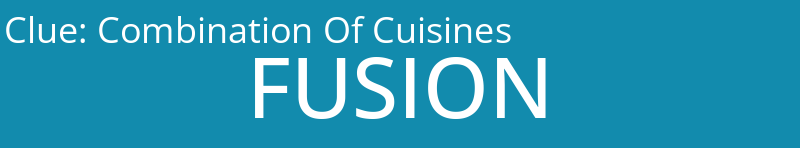 Combination Of Cuisines