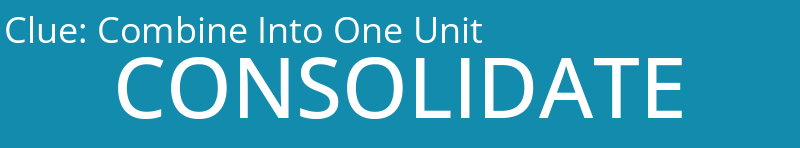 Combine Into One Unit