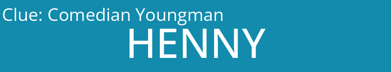 Comedian Youngman