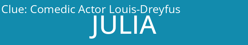 Comedic Actor Louis-Dreyfus