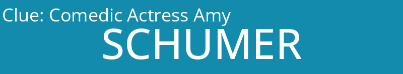 Comedic Actress Amy
