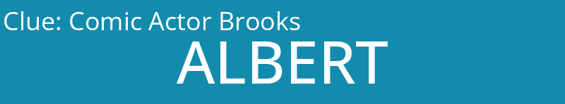 Comic Actor Brooks
