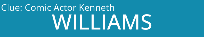 Comic Actor Kenneth