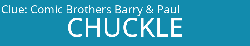 Comic Brothers Barry & Paul