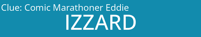 Comic Marathoner Eddie