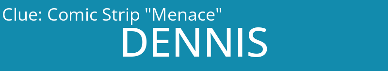 Comic Strip "Menace"