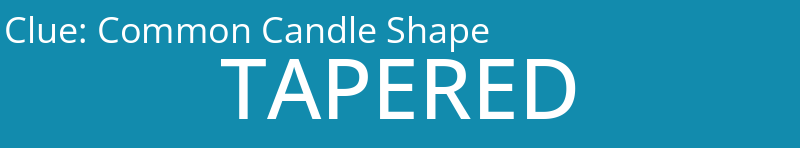 Common Candle Shape