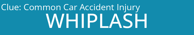 Common Car Accident Injury