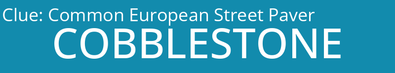 Common European Street Paver