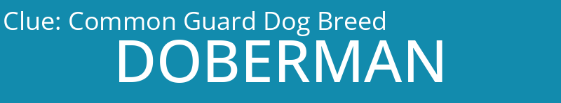 Common Guard Dog Breed