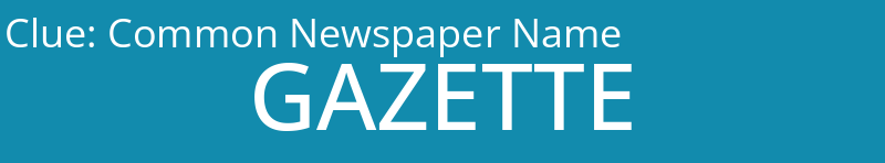 Common Newspaper Name