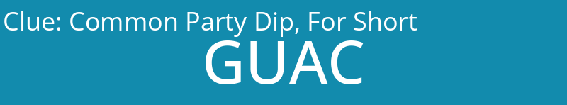 Common Party Dip, For Short