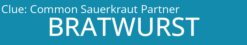 Common Sauerkraut Partner