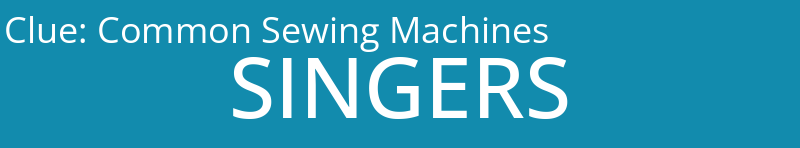 Common Sewing Machines
