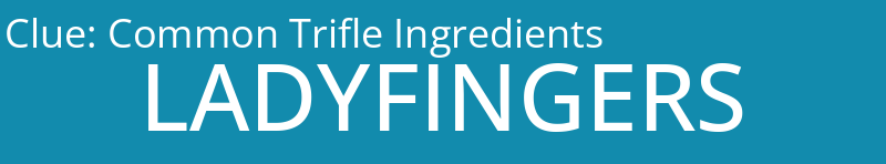 Common Trifle Ingredients