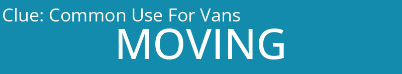 Common Use For Vans