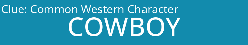 Common Western Character
