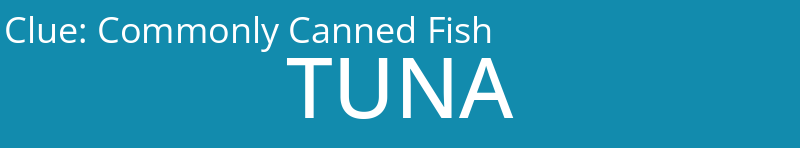 Commonly Canned Fish