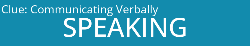 Communicating Verbally