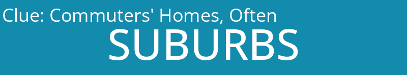 Commuters' Homes, Often