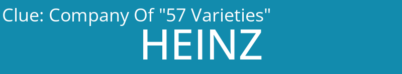 Company Of "57 Varieties"