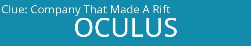 Company That Made A Rift