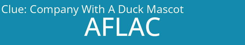 Company With A Duck Mascot