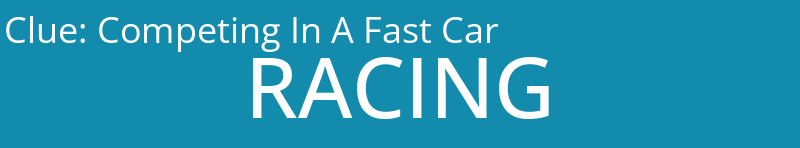 Competing In A Fast Car