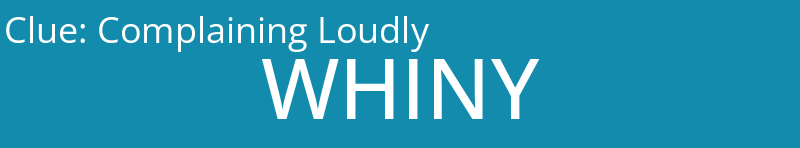 Complaining Loudly